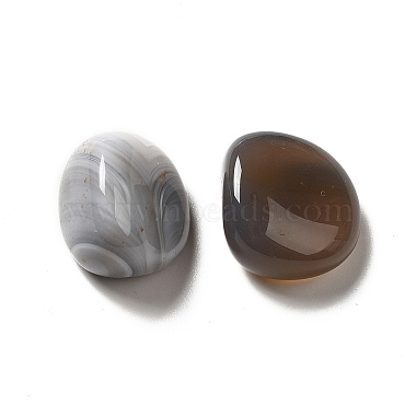 natürlichen grauen Achat Perlen(G-G979-A22)-2