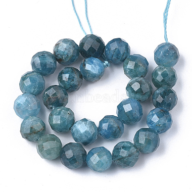 Natural Apatite Beads Strands(G-S345-6mm-008)-2