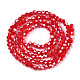 Opaque Solid Color Electroplate Glass Beads Strands(EGLA-A039-P2mm-A02)-2