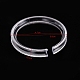 50Pcs Transparent Plastic Single Bracelet Display Rings(PW-WG30686-02)-1