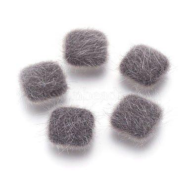 13mm Silver Gray Square Others Cabochons