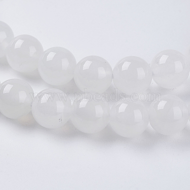 Natural White Moonstone Beads Strands(G-G559-6mm)-3