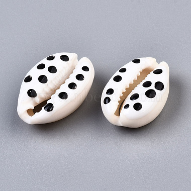 Natural Cowrie Shell Beads(SHEL-Q312-006A)-2