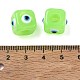 Resin Evil Eye European Beads(RESI-A021-18)-3