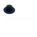 15Pcs Mini Polyester Doll Hat, Black, 100x35mm, Inner Diameter: 55mm(DIY-PH0035-29)