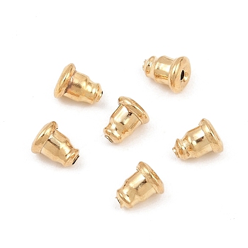 304 Stainless Steel Ear Nuts, Golden, 5.5x5mm, Hole: 1mm