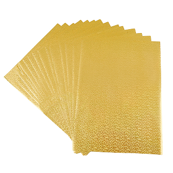 A4 Stamping Hot Foil Paper, Transfer Foil Paper, Elegance Laser Printer Craft Paper, Gold, 295x210x0.1mm, 50 sheets/bag