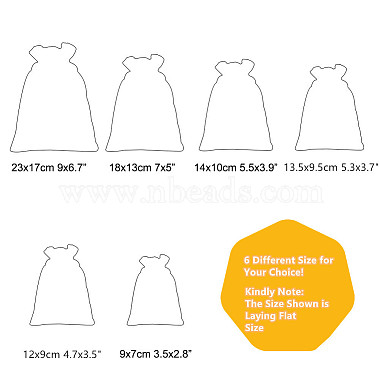 pochettes d'emballage en toile de jute (polyester) sacs à cordon(ABAG-BC0001-07B-18x13)-7