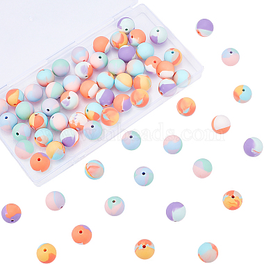 Colorful Round Silicone Beads