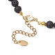 Natural Lava Rock Beaded Necklaces(NJEW-JN04856)-5