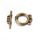 Tibetan Style Alloy Toggle Clasps(MLF10795Y-NF)-1