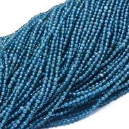 Natural Apatite Beads Strands, Round, 2mm, Hole: 0.5mm, about 195pcs/strand, 15.35 inch(39cm)(G-A177-04-12)