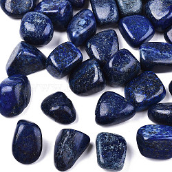 Natural Lapis Lazuli Beads, Tumbled Stone, Vase Filler Gems, No Hole/Undrilled, Nuggets, 15~38x10~28x8~26mm, about 250~300g/bag(G-N332-016)