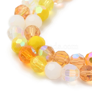 Electroplate Glass Beads Strands(X1-EGLA-P048-A07)-3