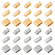 36Pcs 6 Style 201 & 304 Stainless Steel Slide Charms(STAS-UN0043-59)-1