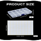1Pc Plastic Grid Bead Containers(CON-LP0001-51)-2