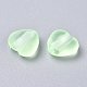 Heart Transparent PVC Plastic Cord Lock for Mouth Cover(KY-D013-03G)-2
