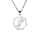 Stainless Steel Pendant Necklaces(PW-WG57218-11)-1