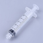Screw Type Hand Push Glue Dispensing Syringe, Clear, 83.5x13.5~26.5mm, Capacity: 5ml(TOOL-WH0103-19B)