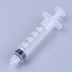 Screw Type Hand Push Glue Dispensing Syringe, Clear, 83.5x13.5~26.5mm, Capacity: 5ml(TOOL-WH0103-19B)