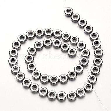 Electroplate Non-magnetic Synthetic Hematite Beads Strands(G-F300-03B-01)-2
