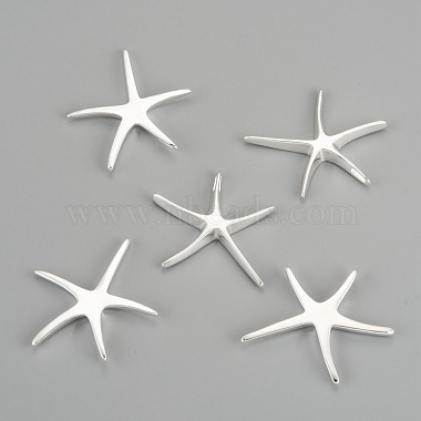 Brass Starfish/Sea Stars Pendants(KK-BB11654)-1