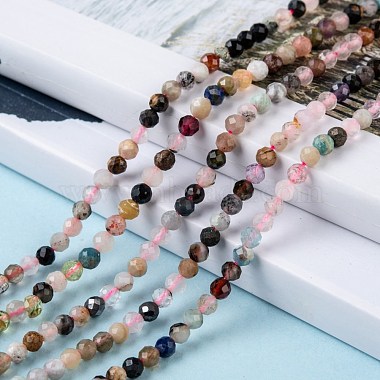 Natural Mixed Stone Beads Strands(G-T108-39)-4