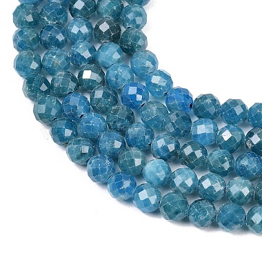 perles naturelles apatite brins(G-B175-D13-6mm)-4