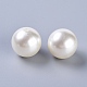 30mm cremeweiße Farbe Nachahmung Perle lose Acrylperlen runde Perlen für DIY Mode Kinder Schmuck(X-PACR-30D-12)-2
