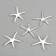 Brass Starfish/Sea Stars Pendants(KK-BB11654)-1