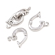 laiton replier fermoirs(KK-U059-67P)-3