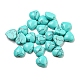 teints cabochons turquoises synthétiques(G-H309-01-10)-1
