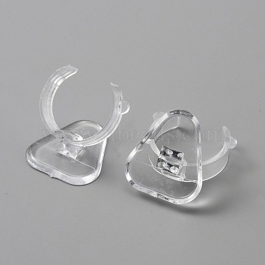 Mini Plastic Single Ring Display Stands(RDIS-WH0004-12)-2