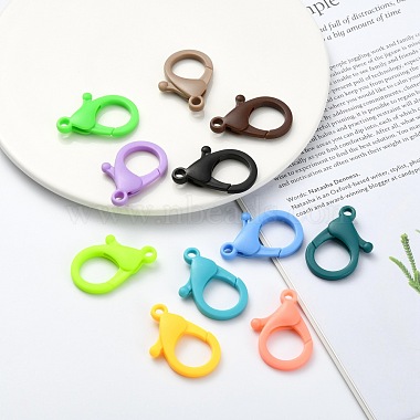 Plastic Lobster Claw Clasps(KY-ZX002-M)-6