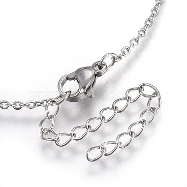304 Stainless Steel Pendant Necklaces(NJEW-O108-12P)-3