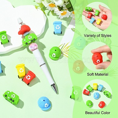 16Pcs 3 Styles Silicone Beads(SIL-CJ0003-14)-3