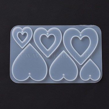 DIY Playing Card Theme Pendants Silicone Molds(DIY-C076-01C)-4