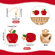 Apple Drop Earring Making Kit(DIY-CA0003-77)-2