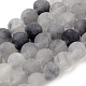 Natural Cloudy Quartz Beads Strands(G-Q462-76-8mm)-1