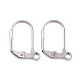 Original Color Stainless Steel Leverback Earring Findings(X-STAS-E007-6)-1