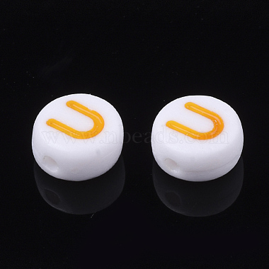 Perles acryliques initiales(OACR-E001-20U)-2