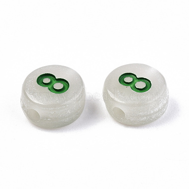 Perles acryliques lumineuses(X-LACR-N001-001)-3