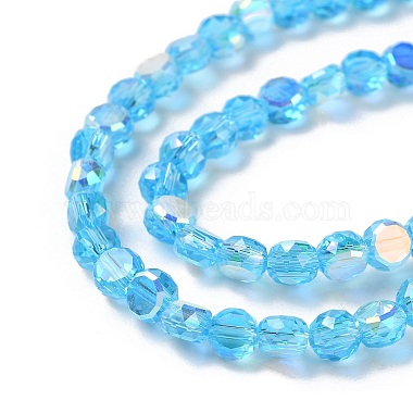 transparentes perles de verre de galvanoplastie brins(GLAA-Q099-A01-04)-3