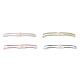 2 stücke 2 stil natürliche perle & glas saatperlen stretch-armbänder set(BJEW-JB09032)-1