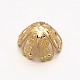6-Petal Brass Bead Caps(KK-O077-02)-1