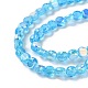 transparentes perles de verre de galvanoplastie brins(GLAA-Q099-A01-04)-3
