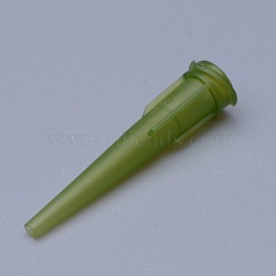 TT Tapered Tips Dispensing Needles, Dispensing Tips Glue Dispensing Needle, Dark Green, Lumen: 1.6mm, External Dia: 1.8mm, 32x7.5mm(TOOL-WH0016-08A)