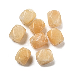 Natural Topaz Jade Beads, Rectangle, Faceted, 10.5~12x10~11.5x9~11.5mm, Hole: 1.2mm(G-B070-04A)