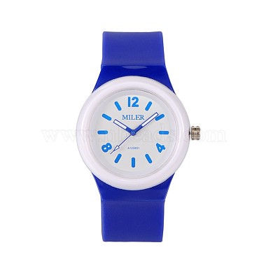 Children's 304 Stainless Steel Silicone Quartz Wrist Watches(WACH-N016-06)-1