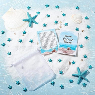DIY Starfish Smiling Wisdom Thank You Gift Kit(DIY-OC0009-67)-5